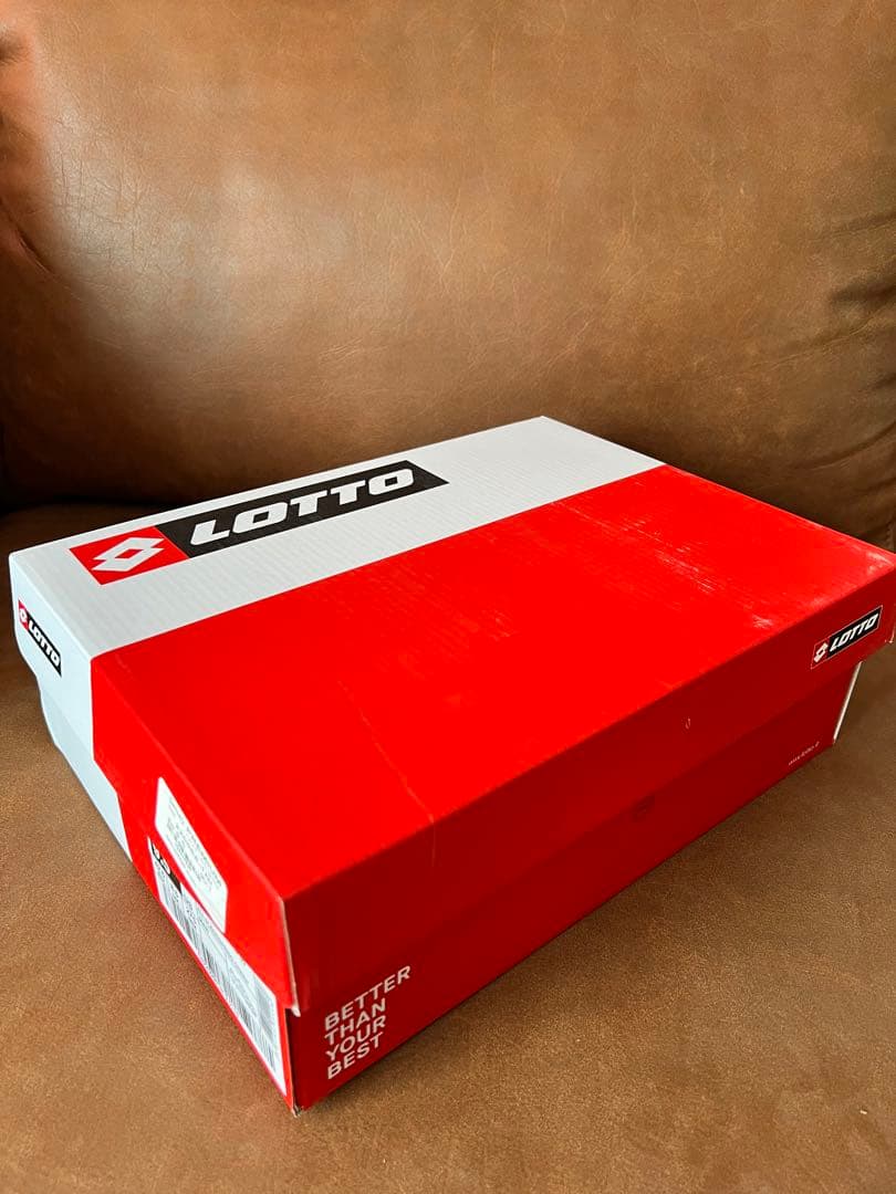 lotto スタディオ300ⅢFG 27.5cm　ブラック×ホワイト