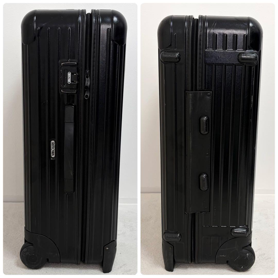 希少】リモワ 旧サルサ 60L 2輪 キャリーケース ブラック - メルカリ
