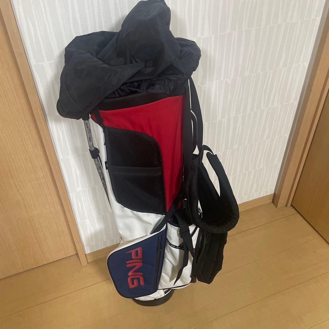 PING キャディバッグ　MASCOT 8.5型　2.0kg トリコロール