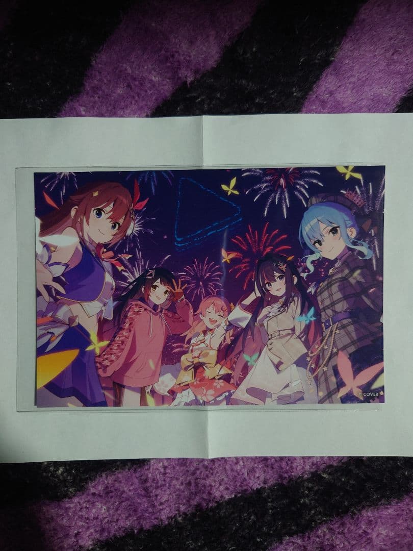 ホロライブ　ホロ花火　100名限定ポストカード
