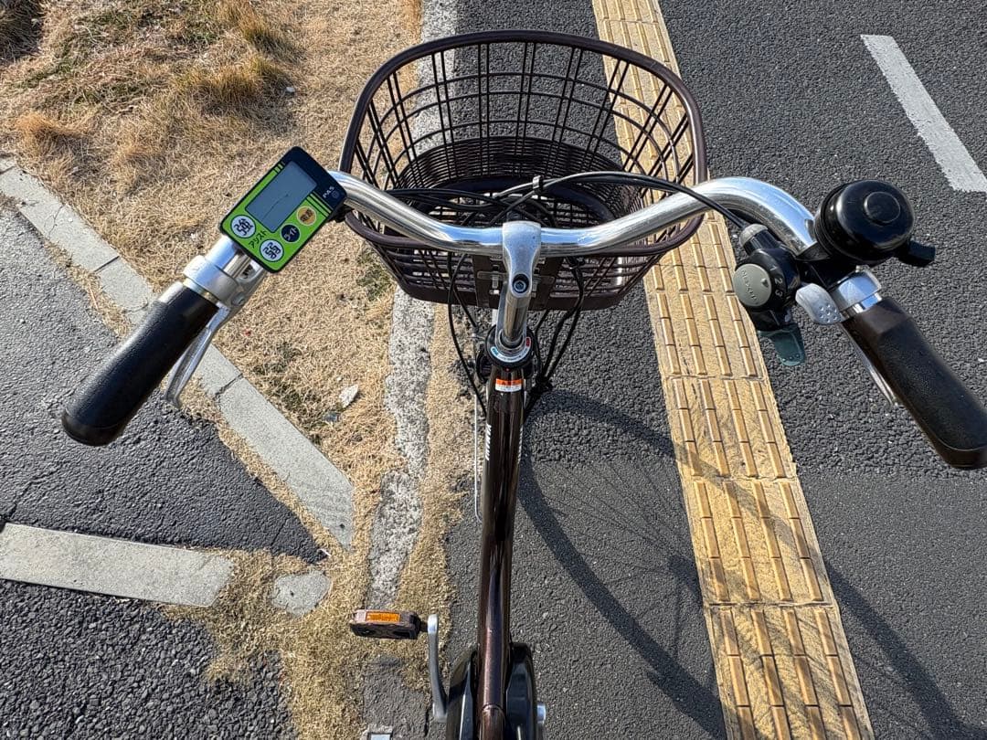 中古24インチYAMAHA電動アシスト自転車　8.7Ah 大阪　040番