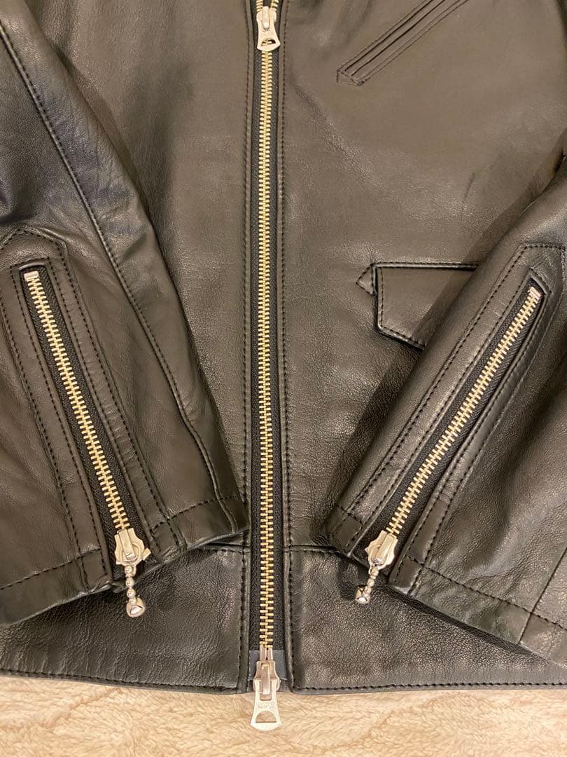 サワムラ様専用】NUMBER(N)INE × STUDIOUSダブルライダース - メルカリ