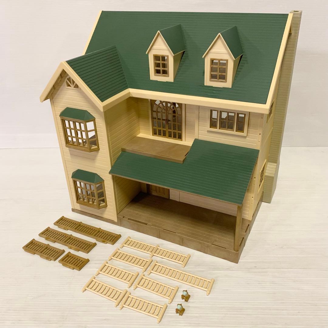 シルバニアファミリー 緑の丘のすてきなお家 レア 廃盤品 希少 - メルカリ