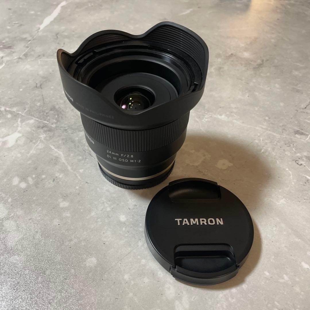 TAMRON (タムロン) 24mm F2.8 Di III OSD M1:2 24mm Wide-Angle Lens for Sony E-Mount Mirrorless Cameras