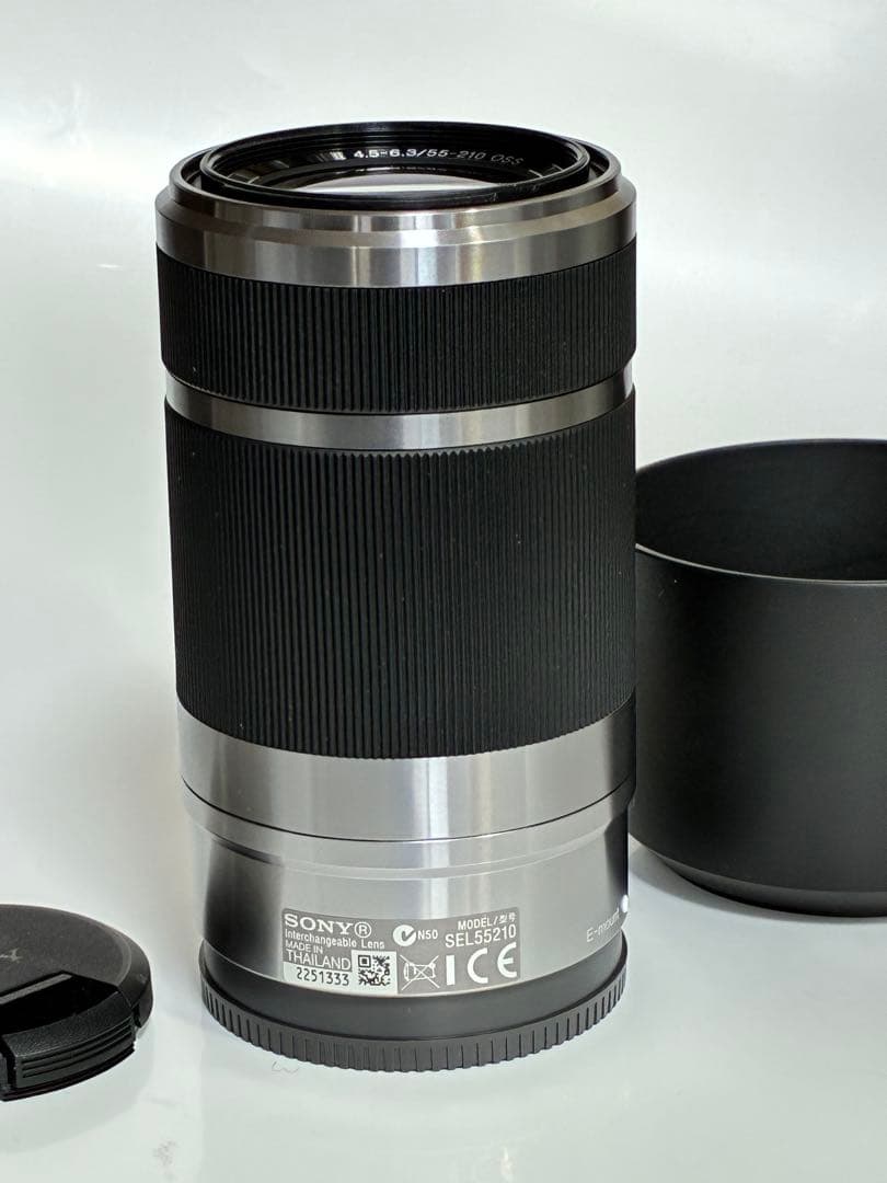 SONY E 55-210mm F4.5-6.3 レンズ 新品に近い