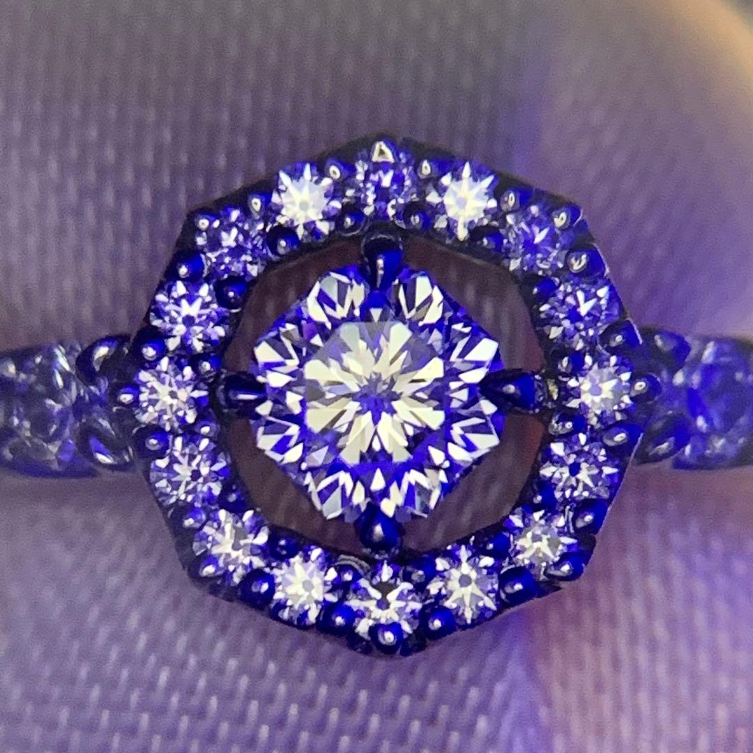 NADIA ナディア プラチナ ダイヤモンドリング エタニティリング - メルカリ