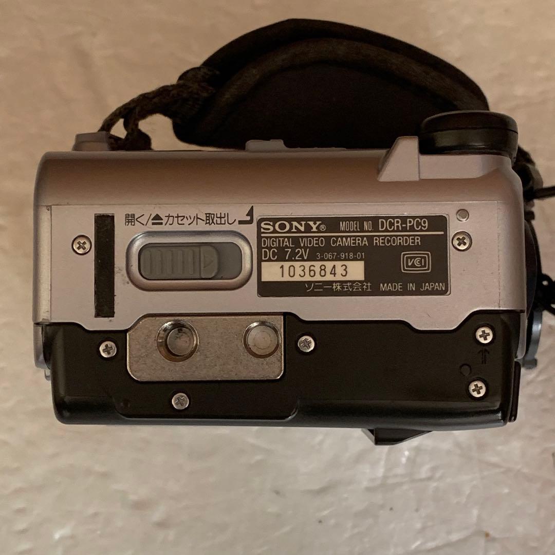 ジャンク ソニー SONY DCR-PC9 ハンディカム miniDVテープ - メルカリ