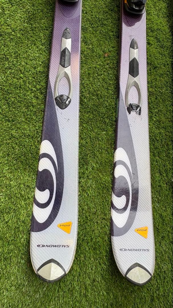 SALOMON メンズ スキー セット 160cm 26.5cm