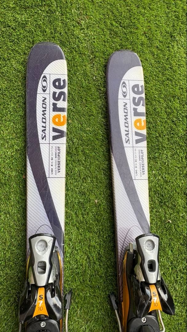 SALOMON メンズ スキー セット 160cm 26.5cm