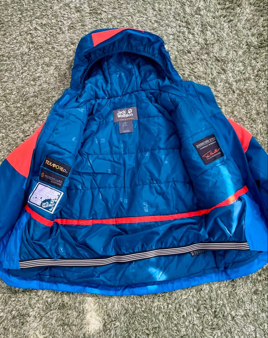 限定モデル】ジャックウルフスキン キッズスキージャケット&パンツ