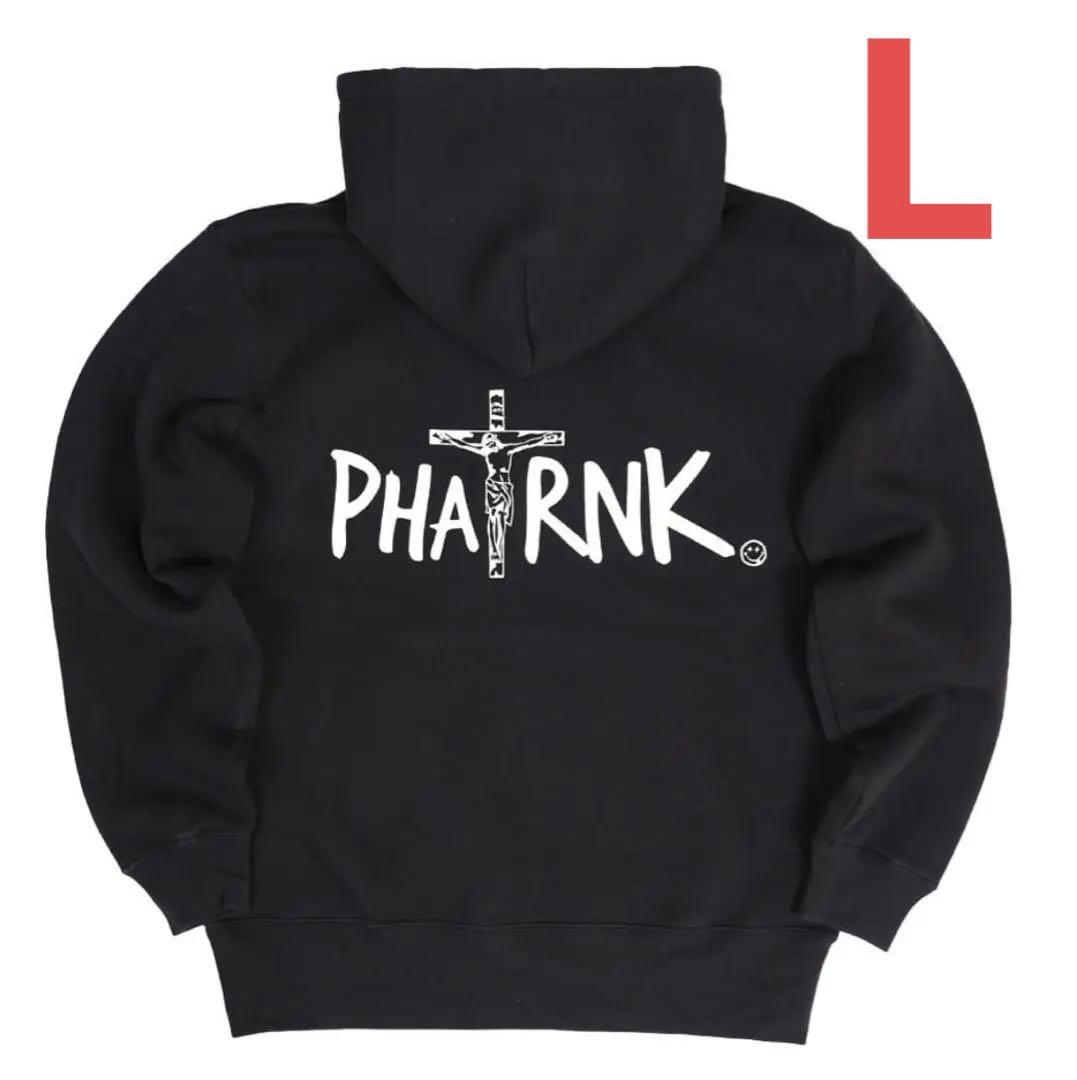 6208激レア ファットランク PHATRNK キリスト パーカー 黒色 L - メルカリ