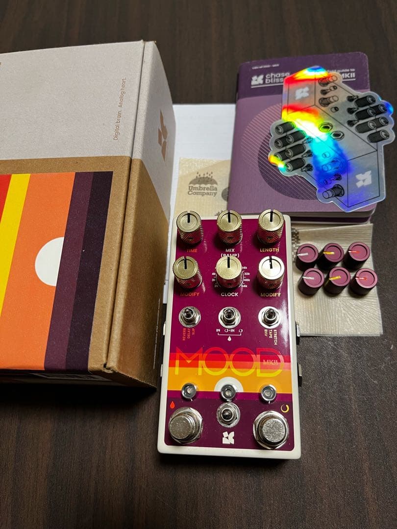 Chase Bliss MOOD MK2デザートフレンズGold knobs - メルカリ