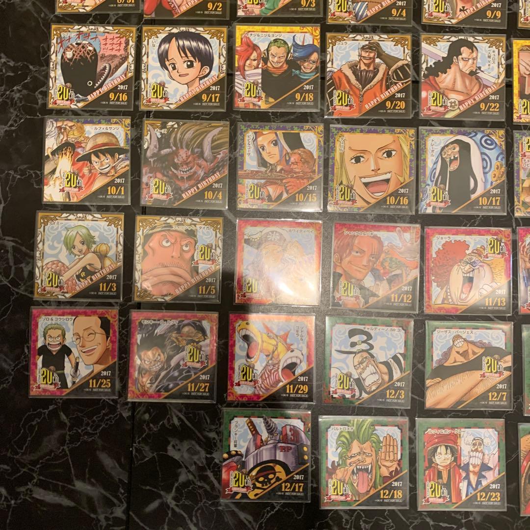 麦わらストア　365日　ステッカー　100種類　以上？　セット　誕生日　ルフィ