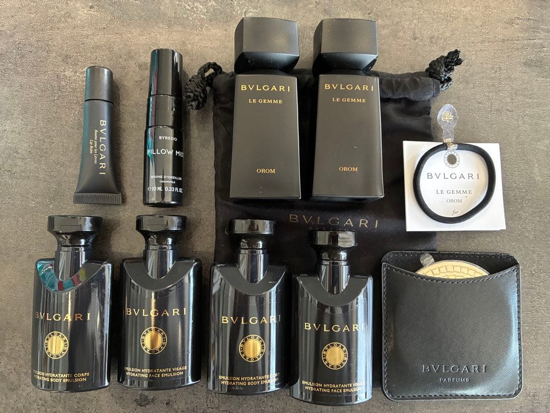 新品未開封】ブルガリ エミレーツ航空 ファーストクラス アメニティ