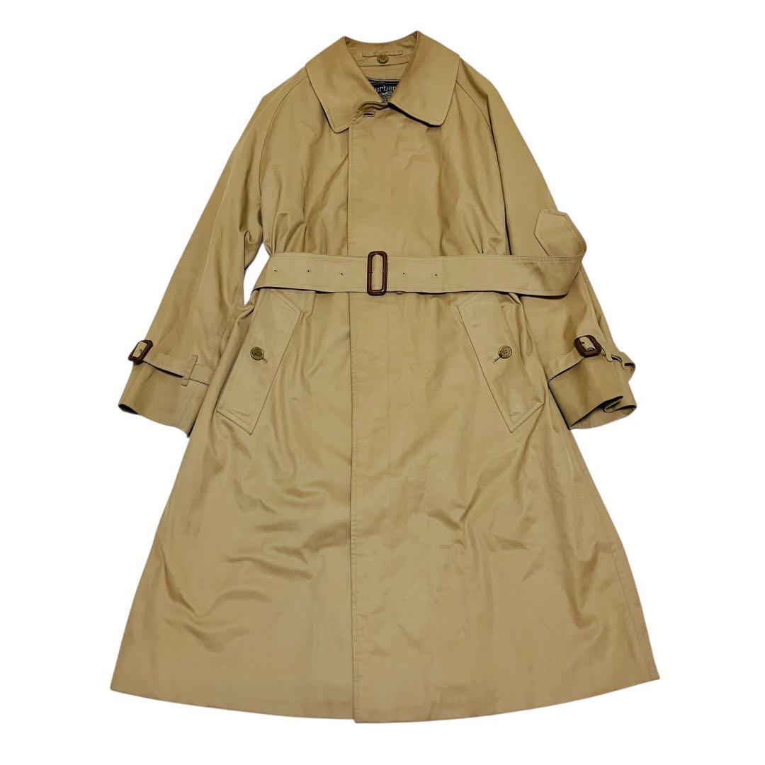 バーバリー トレンチコート ノバチェック ベルト付 ベージュ ステン