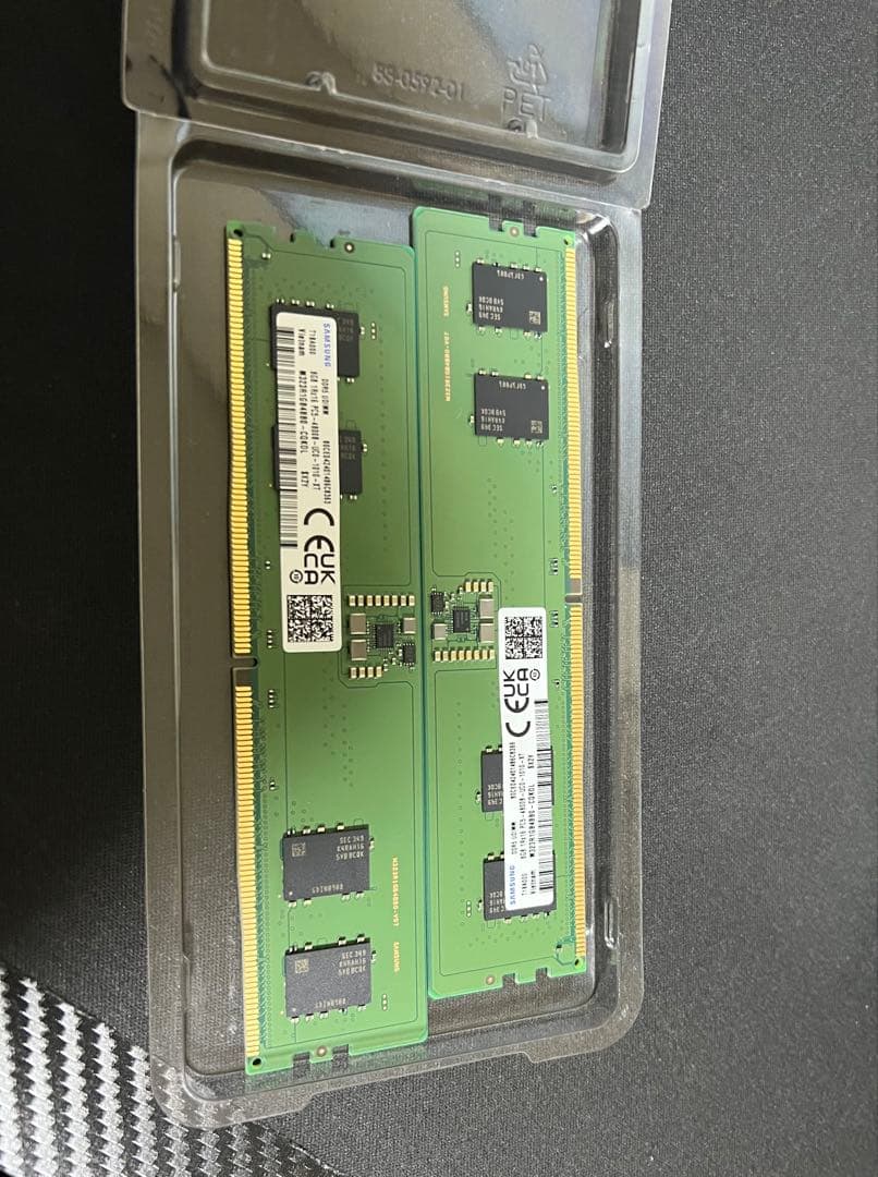 Samsung DDR5-4800 8GB×2 16GB デスクトップメモリ SAMSUNG ノート用 DDR5-4800 S.O.DIMM 16GB(8GBx2枚組)メモリー