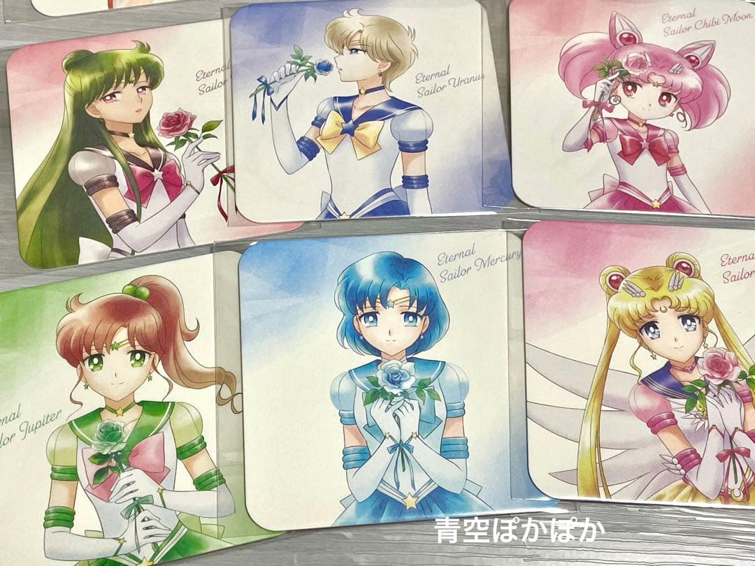 非売品　セーラームーン　数量限定　フルコンプ　コースター　コースターホルダー