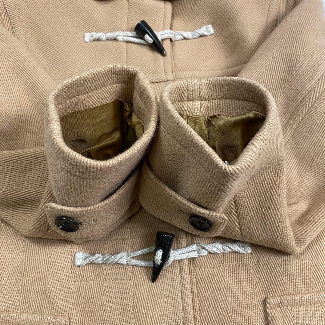 極美品✨近年 23区 ヘリンボーン ダッフルコート ロング丈 キャメル 38