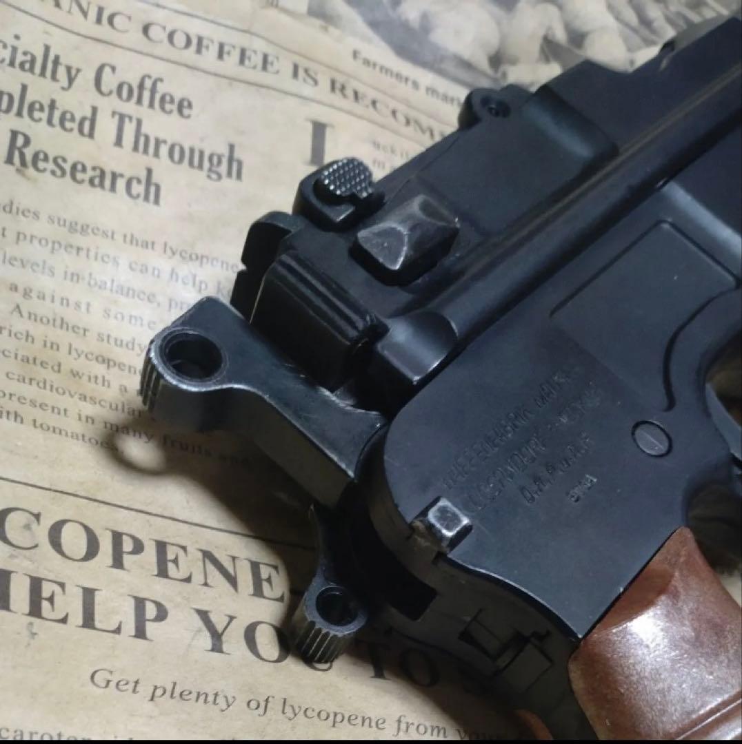 マルシン　モーゼルM712　モデルガン　ブローバック　　完成品　元箱・説明書付き