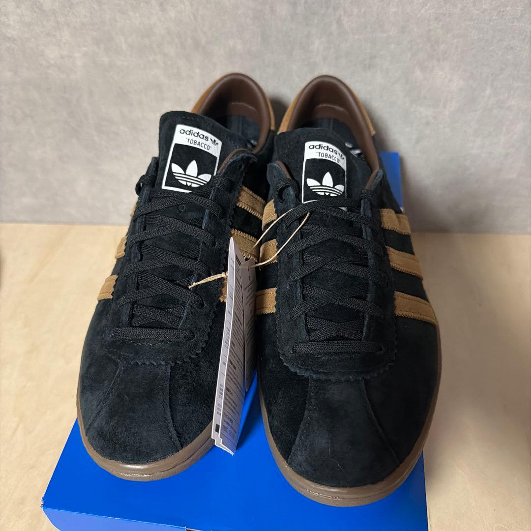 アディダス 新品 タバコ キックスラボ 別注 ブラック ブラウン 27.5cm
