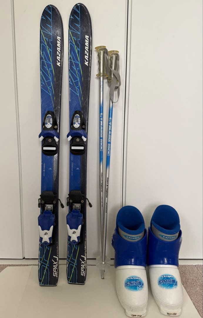 カザマ　KAZANA キッズスキーセット 板100cm ブーツ23cm 2026年最新】Yahoo!オークション -kazamaジュニアスキーの中古品・新品
