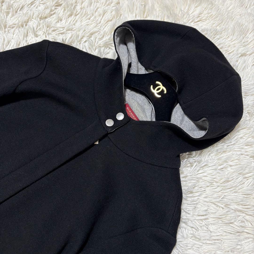 Burberry London ノバチェック 裏地 フード付 ロングコート 40 - メルカリ