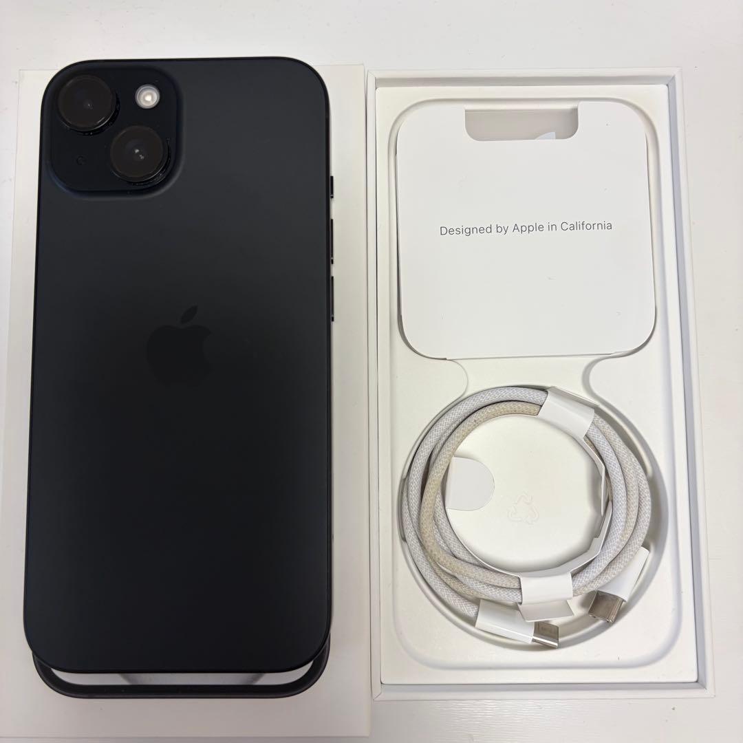 値下げ‼️【美品】Apple iPhone 15 ブラック 本体 充電ケーブル付 Amazon.co.jp: iPhone15充電ケーブル 2m 2本 100WPDケーブル 【 Apple