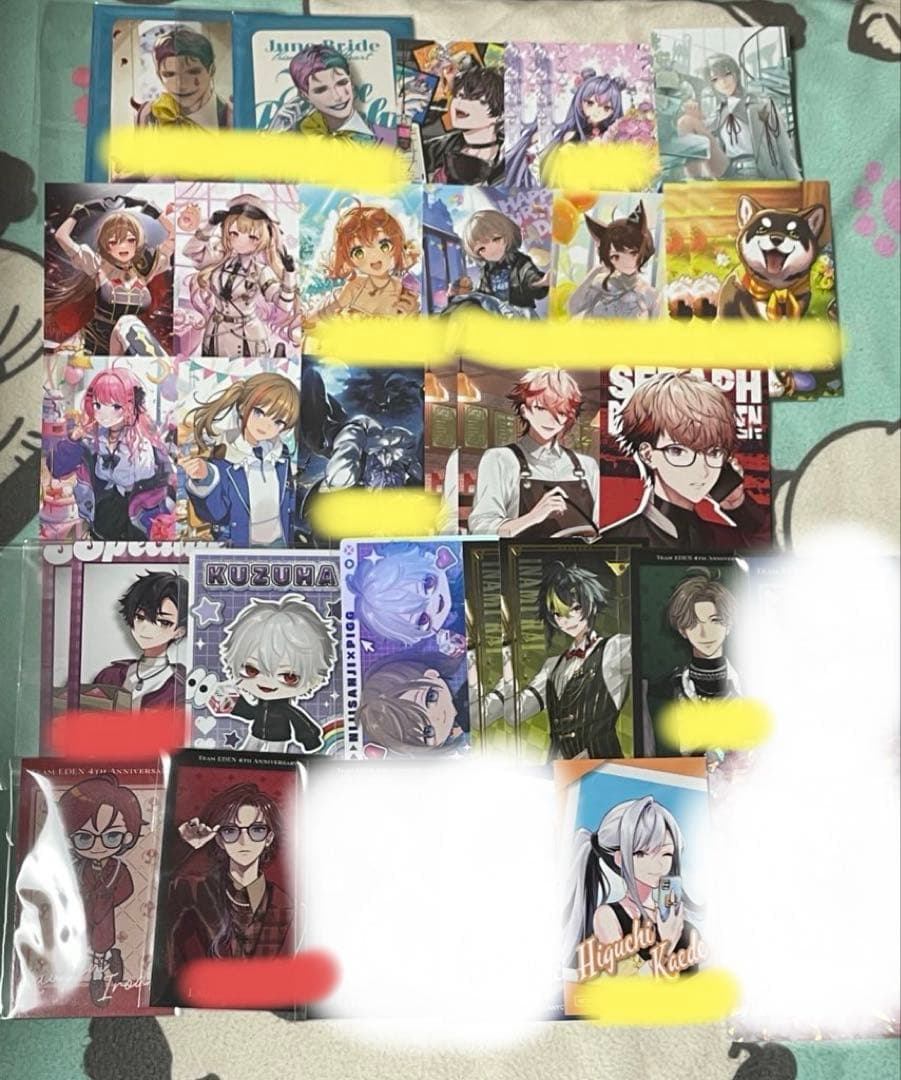 にじさんじ ボイスカード ノスタルジアコレクション 缶バッジ まとめ