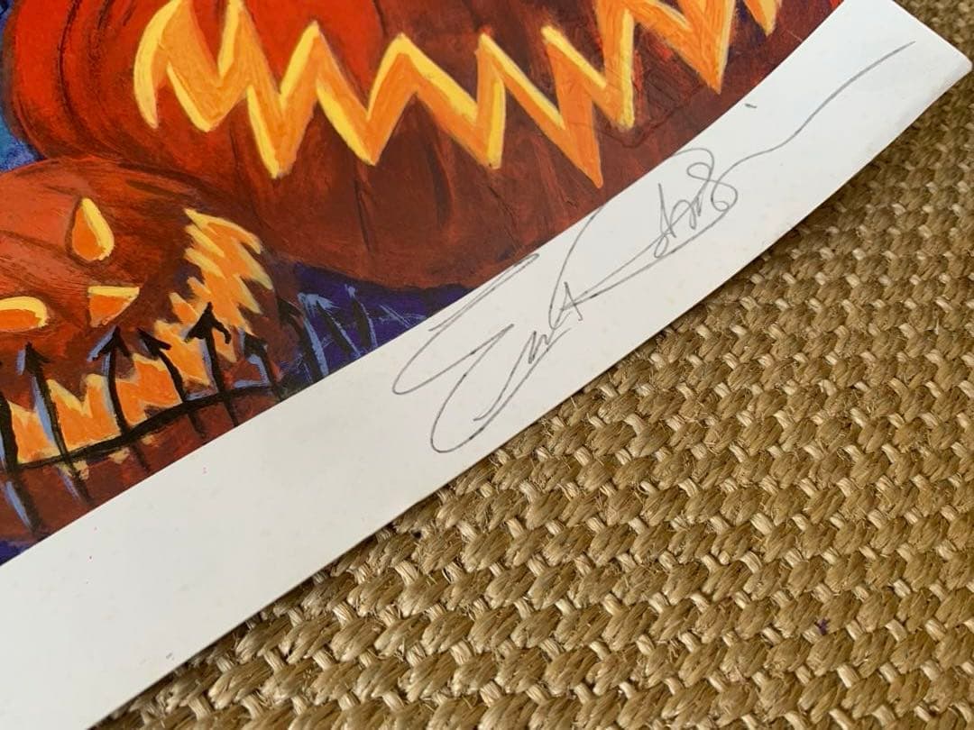 ディズニー　アート　 ナイトメアビフォアクリスマス リトグラフ