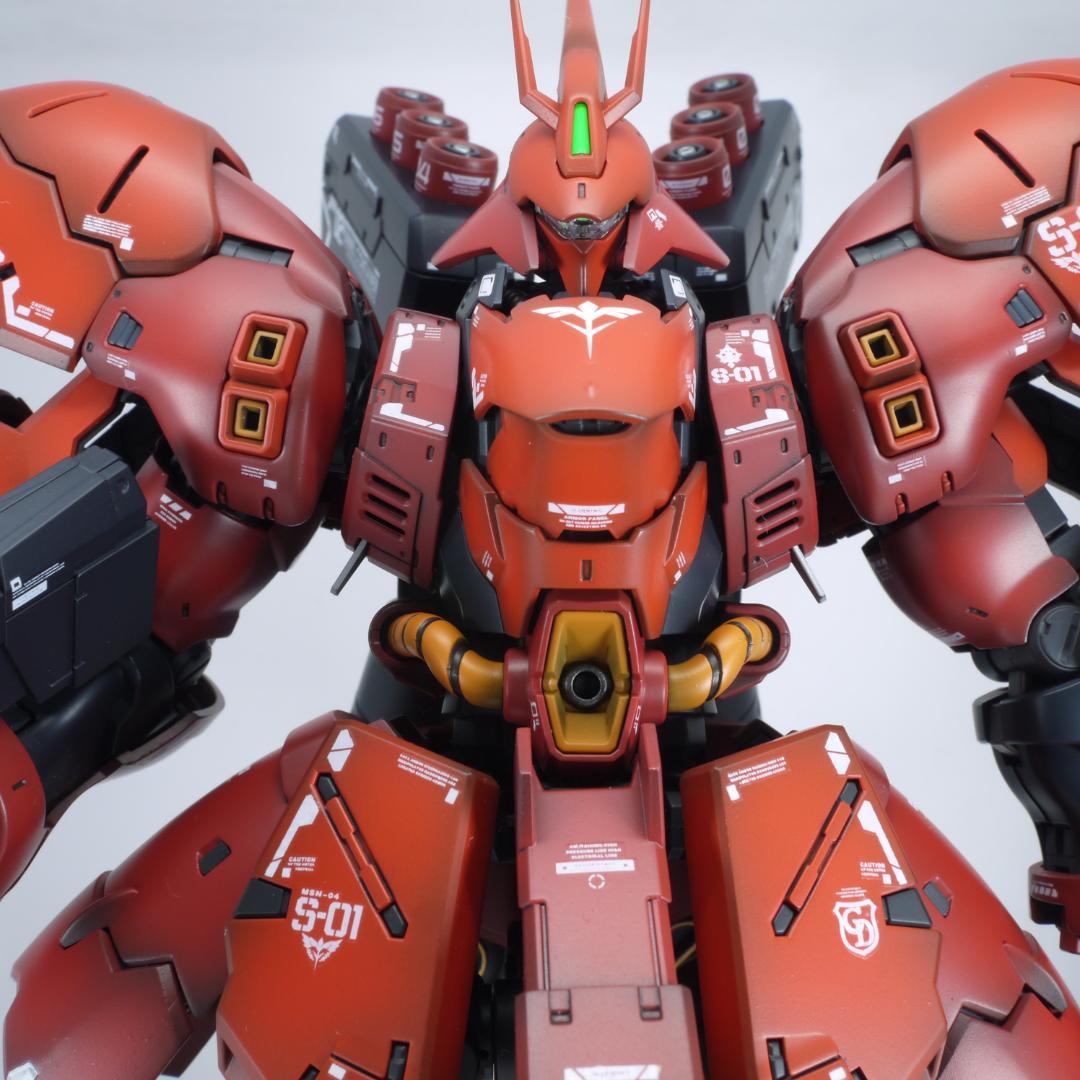 ガンプラ　RG サザビー　全塗装　完成品