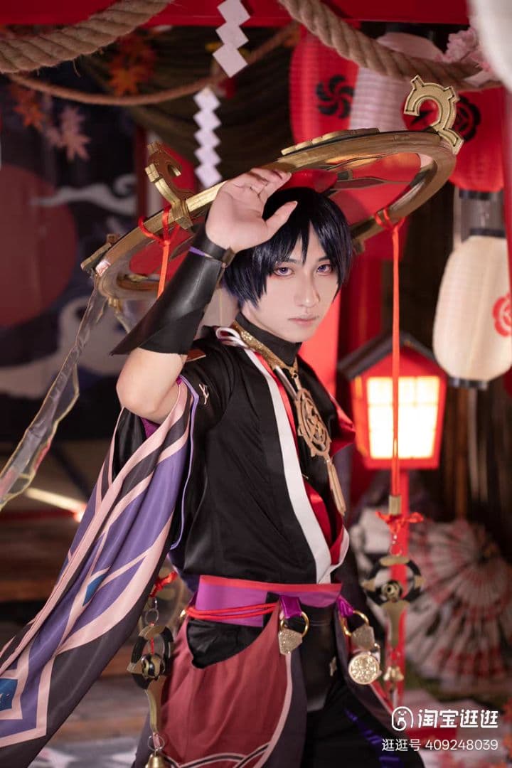 原神げんしん 散兵 スカラマシュ コスプレ帽子 笠 高級感フルセット 新品未開封