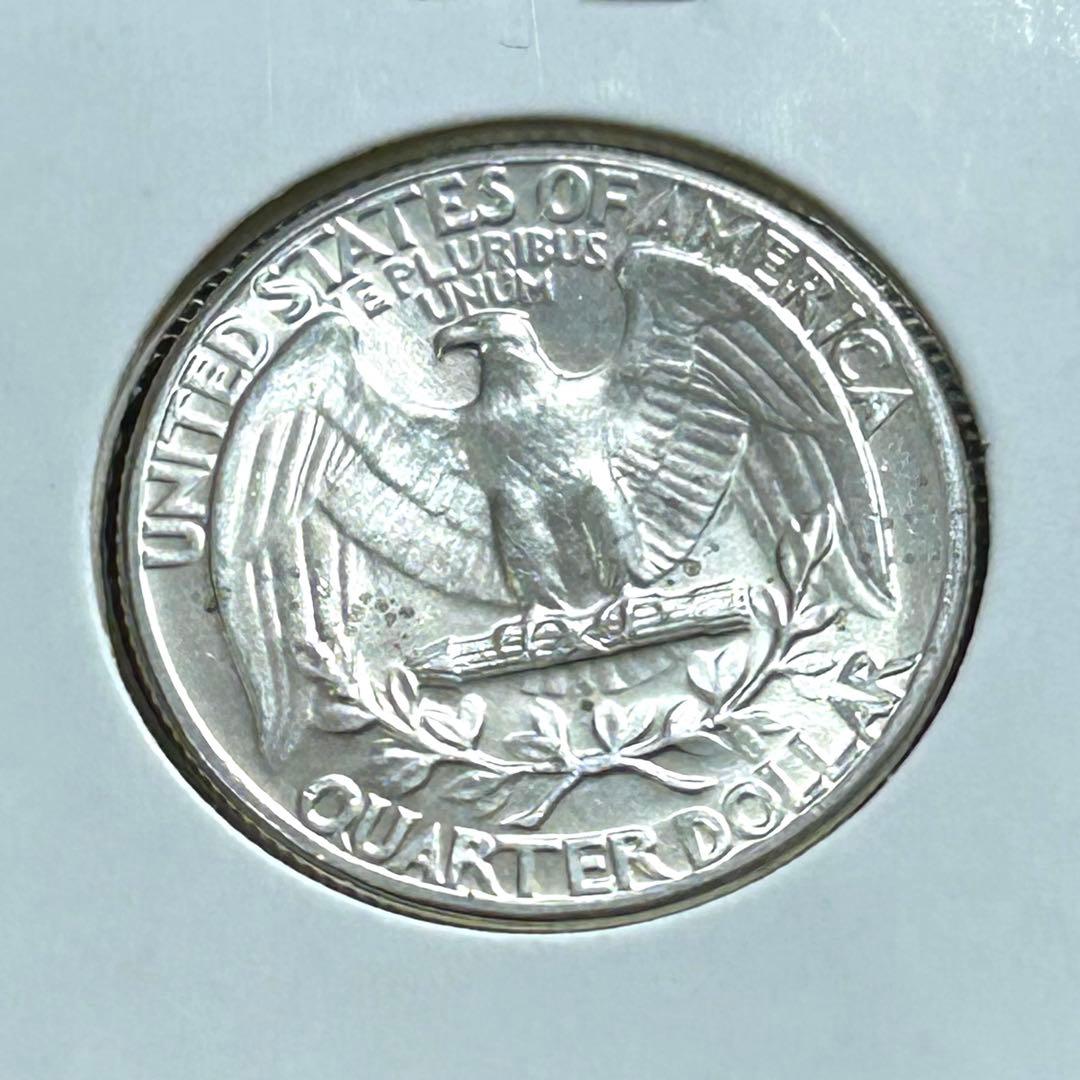 アメリカ合衆国 25セント銀貨 1964年 - メルカリ
