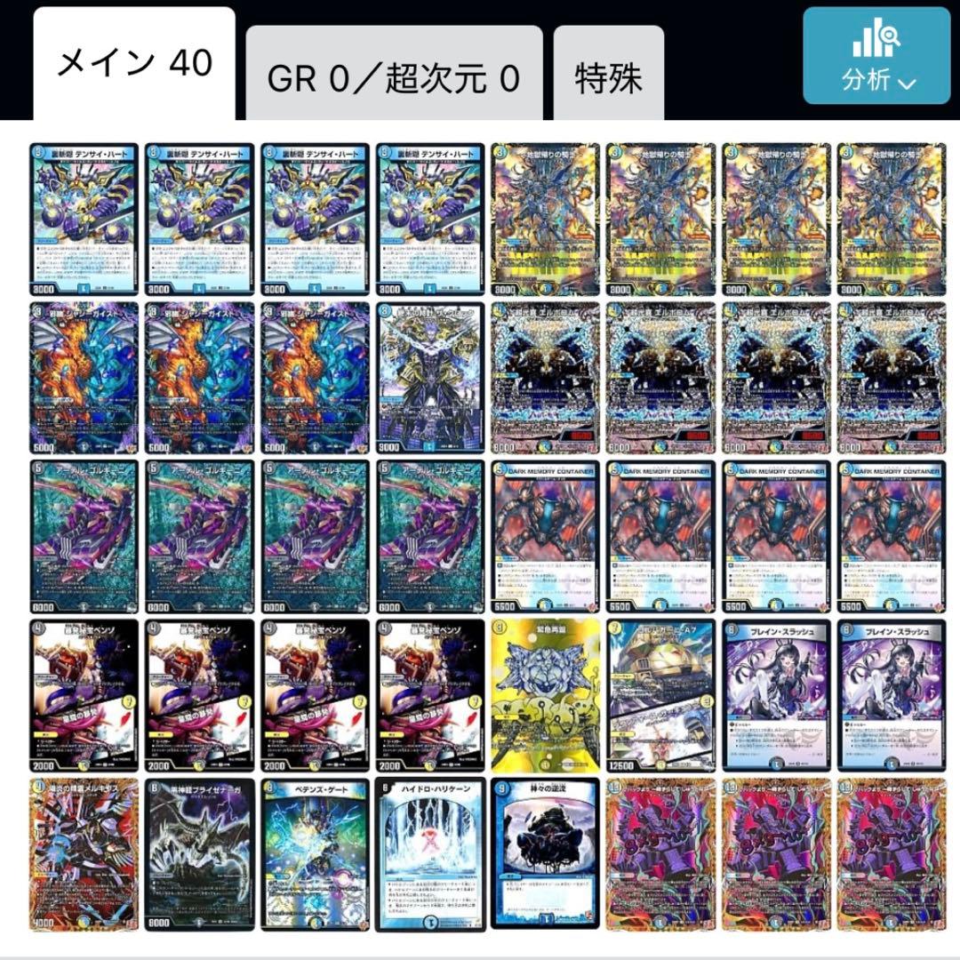 あ*あ様 デュエマ ドロマーエルボロム 二重スリーブ アーテル・ゴルギーニ アーテル・ゴルギーニ【SR】{23RP33A/20}《闇》