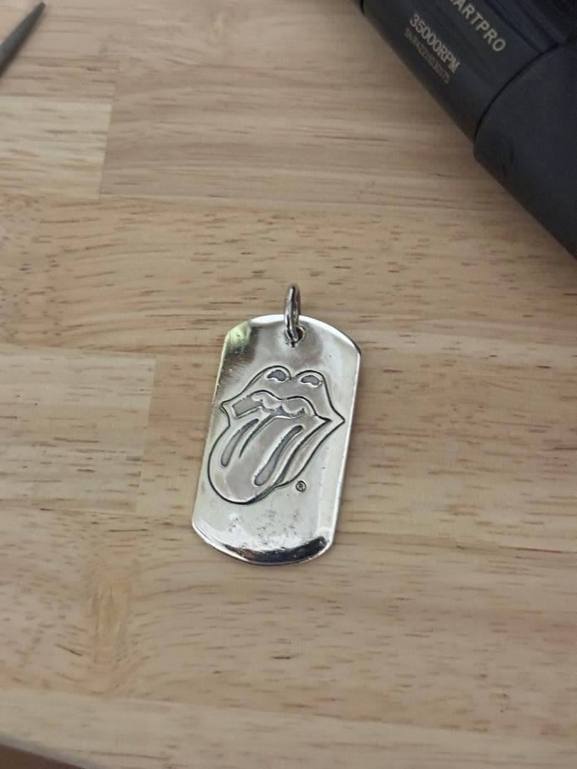 クロムハーツ D TAG LRG LT リップアンドタンドッグタグ ネックレス CHROME HEARTS（クロムハーツ） ネックレストップ D/TAG LRG LT/リップ