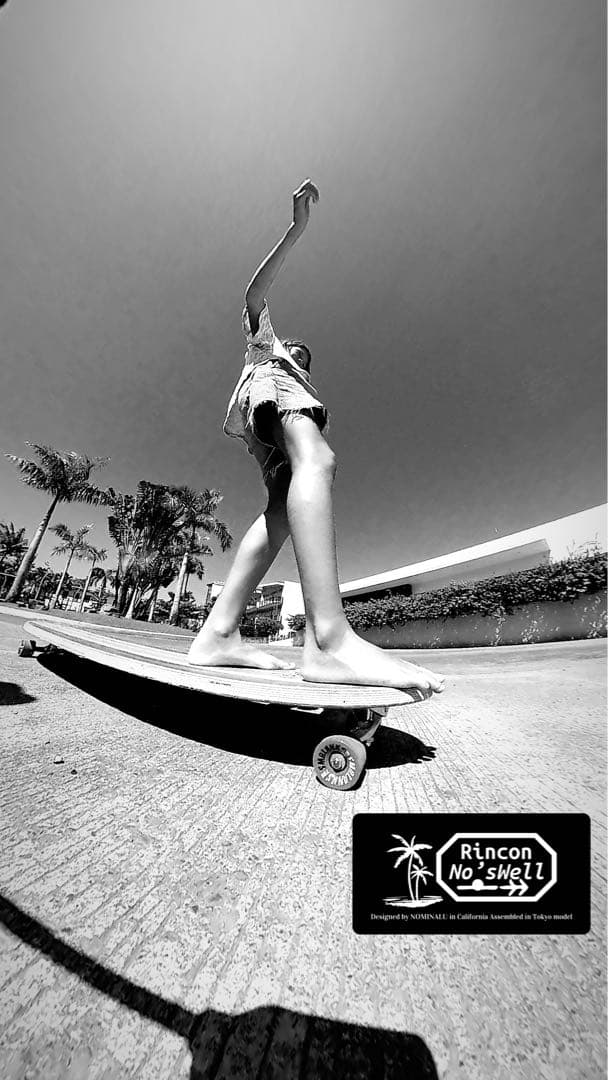 波を感じるスケートボード 180センチモデル - メルカリ