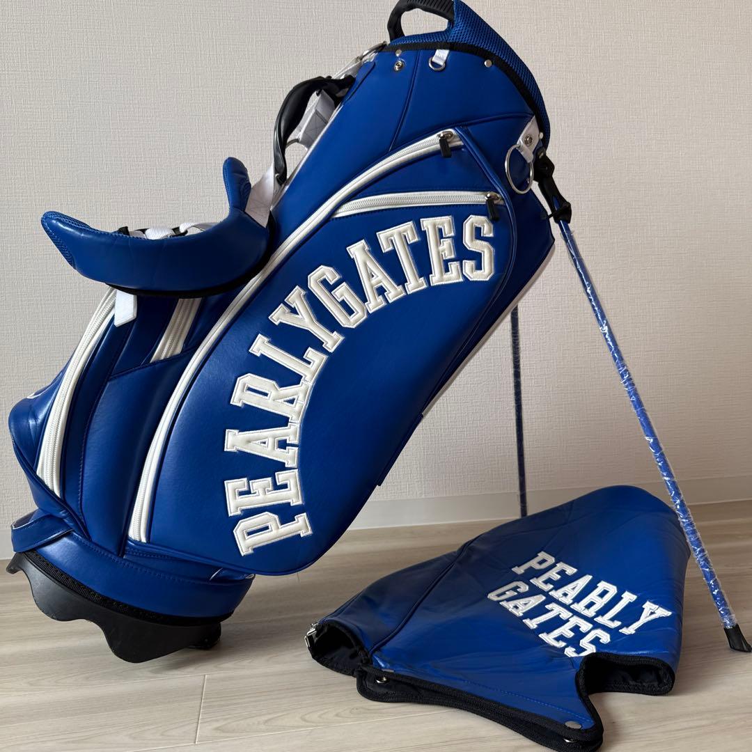 パーリーゲイツ　キャディ バッグ　ショルダー式　スタンド式　軽量　ブルー PEARLY GATES パーリーゲイツ スタンドバッグ キャディバッグ PG89