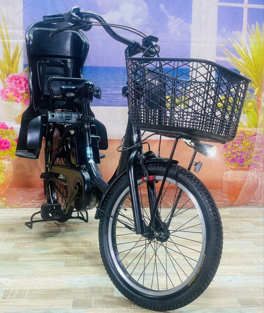 ギュットアニーズ⭐️16AH！パナソニック子供乗せ電動アシスト自転車