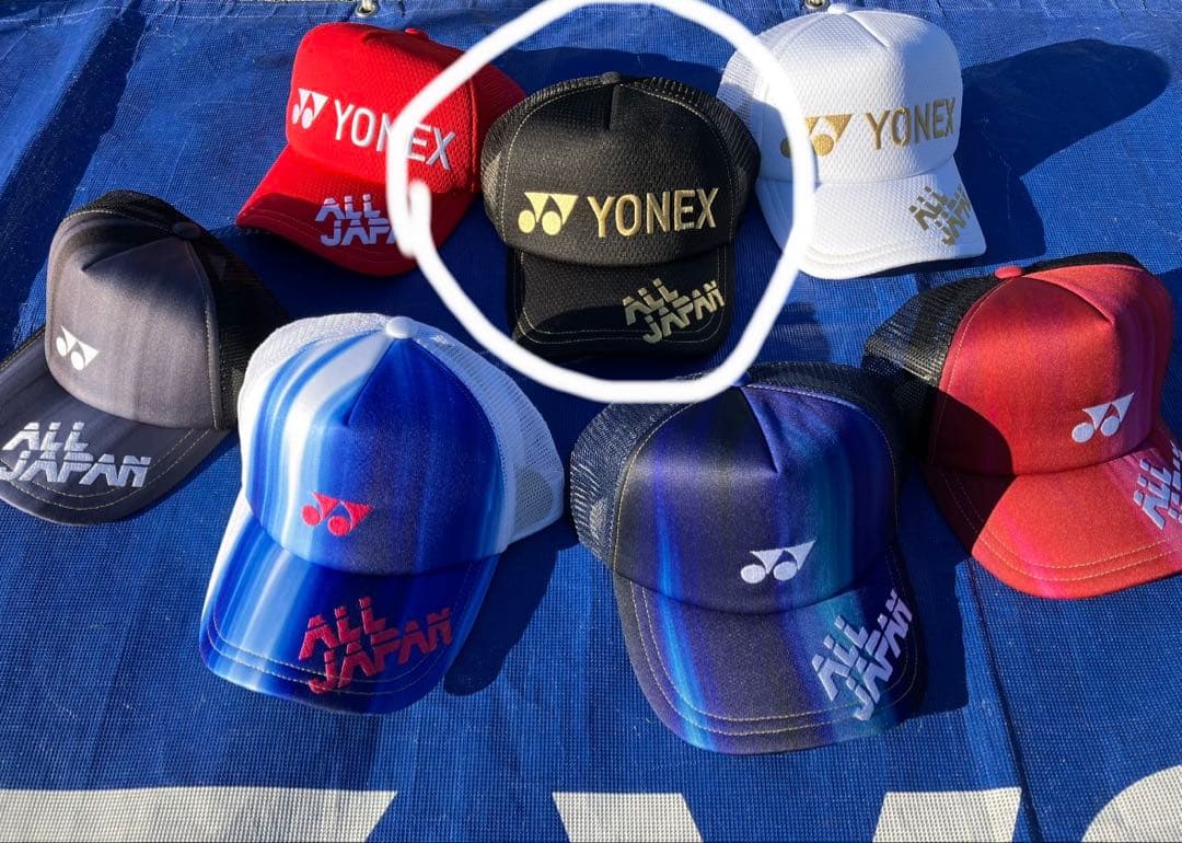 YONEX 2025インターハイ限定 オールジャパンキャップ - メルカリ