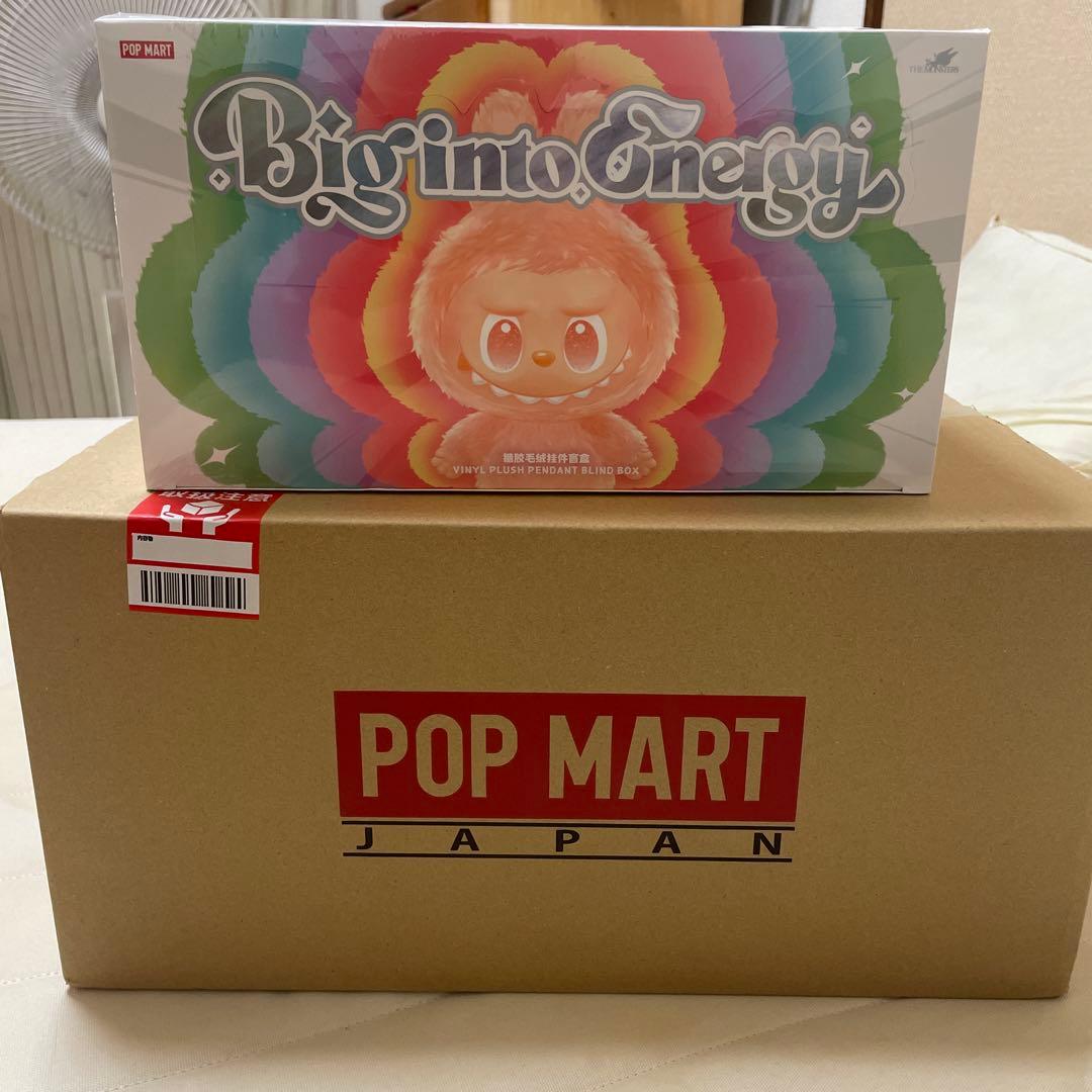 ぬいぐるみ POP MART LABUBU Big into Energy BOX