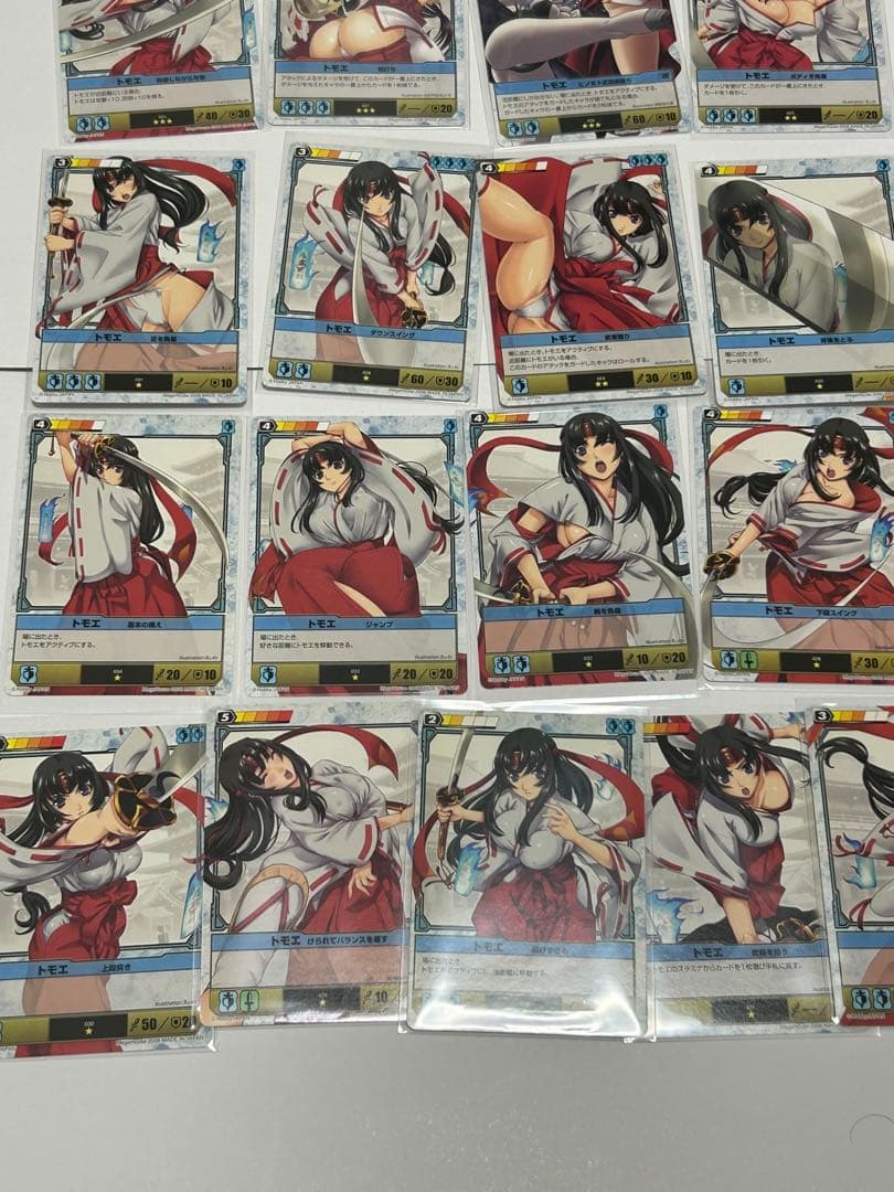 クイーンズブレイド　ザ・デュエル　トモエ　まとめ売りセット