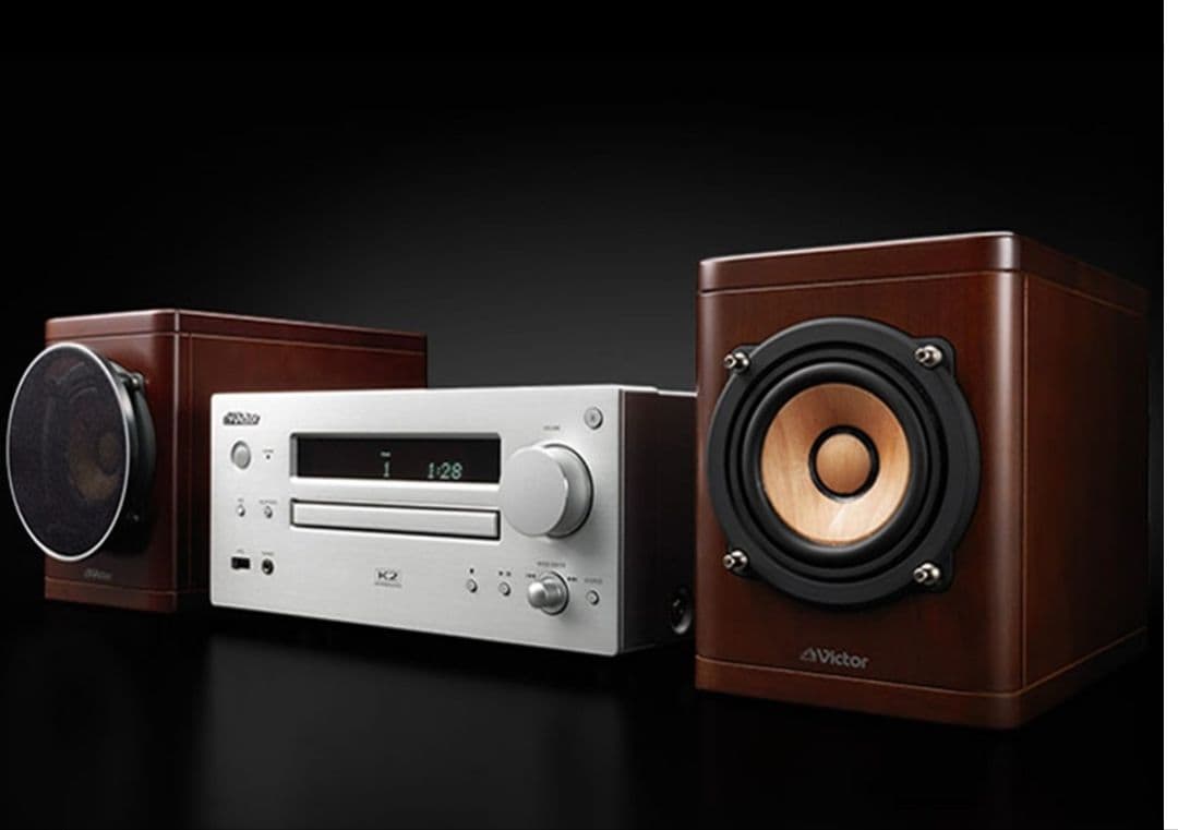 ラジオ・コンポ Victor WOOD CONE EX-HR55 Amazon.co.jp: JVCケンウッド Victor コンパクトコンポ ハイレゾ音源