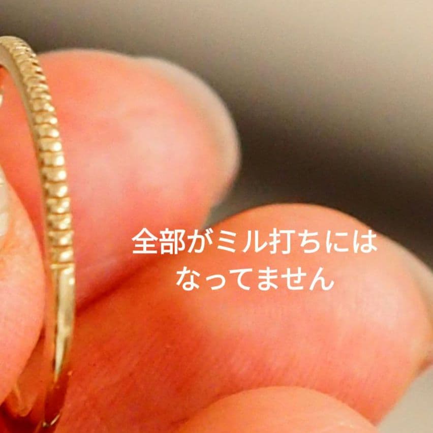 ete ダイヤモンドリング YG 11号 0.01 - メルカリ
