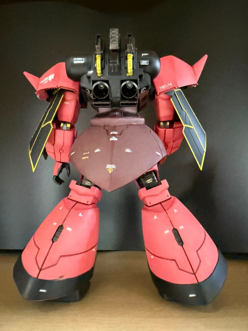 バンダイ ガンダム MGシリーズ 1/100 シャア専用ゲルググ 改造完成品