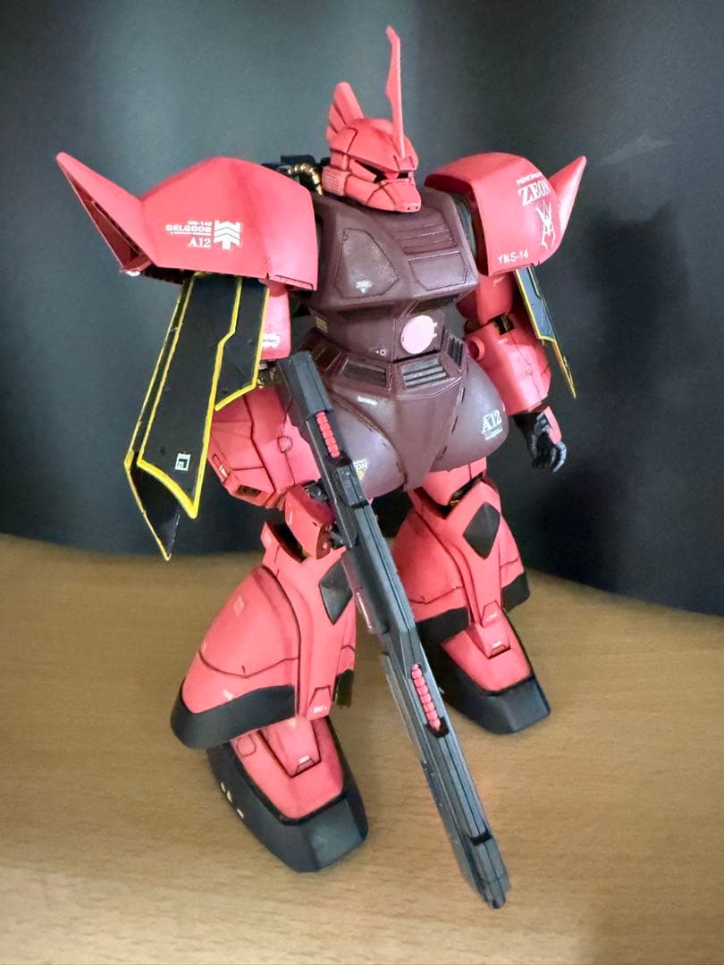 バンダイ ガンダム MGシリーズ 1/100 シャア専用ゲルググ 改造完成品