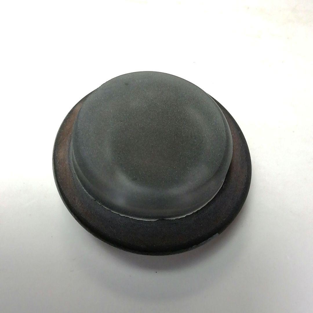 S714 茶入 『銀彩硝子 茶入』『伊藤直仁』 共箱 茶道具