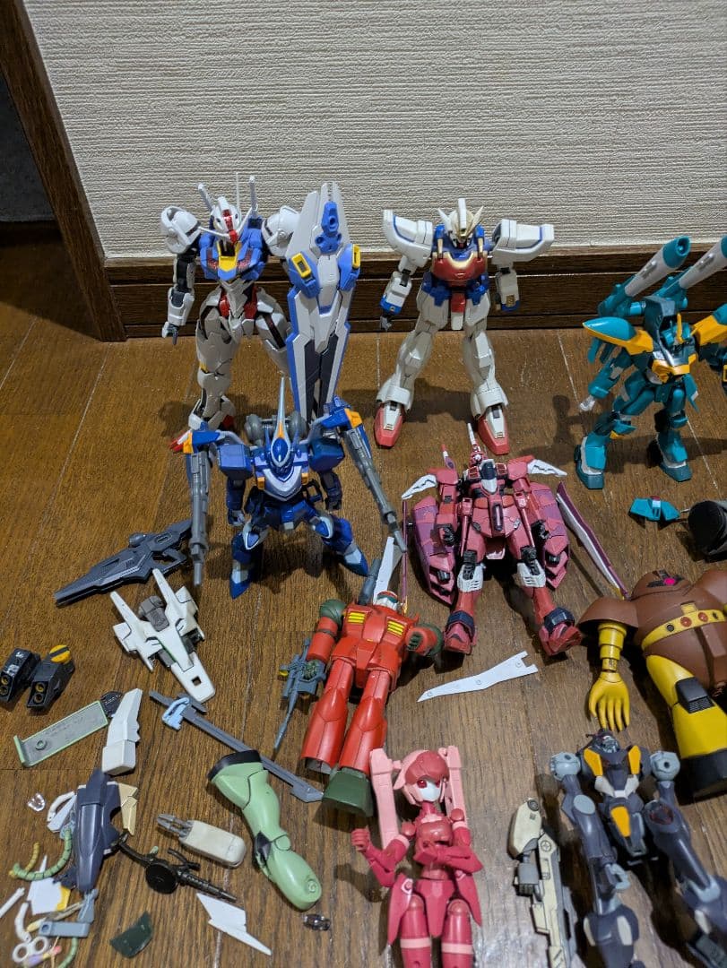 プラモデル ガンダム　ガンプラ 　ジャンク　武器　完成品　まとめ売り
