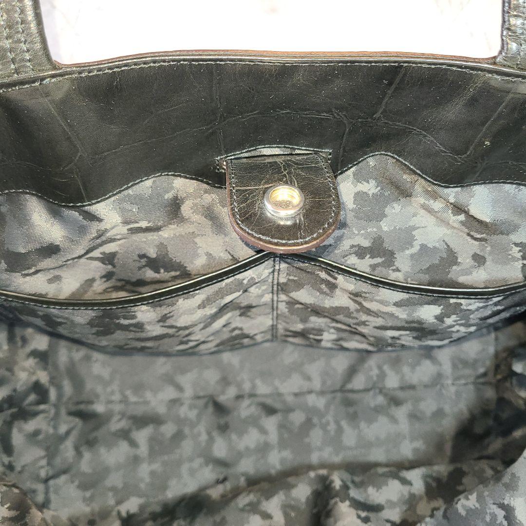 aniary】クロコ型押し ショルダー／トートバッグ ビジネスバッグ