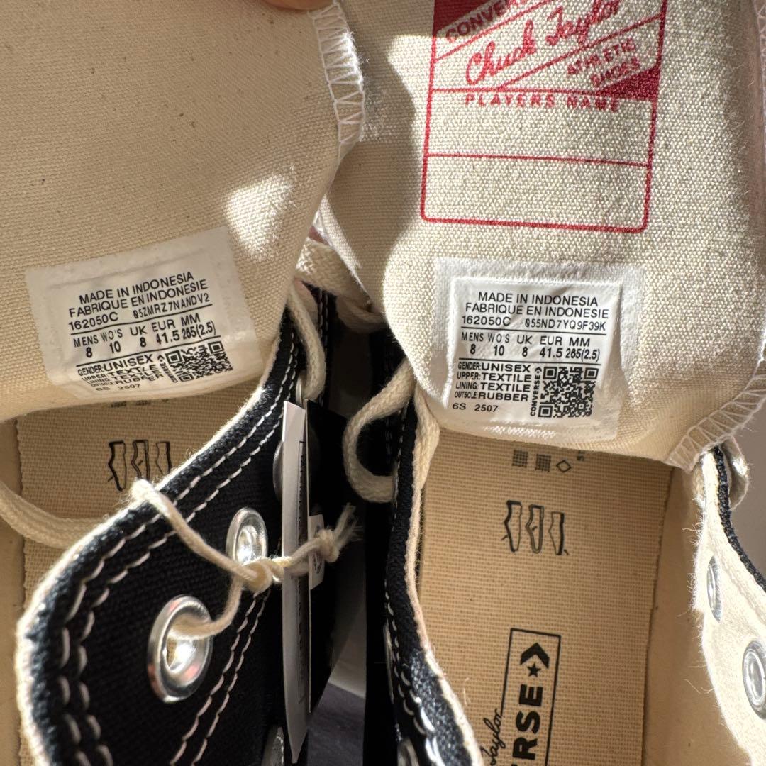 ct70 コンバース　チャックテイラー　ブラック　26.5cm US8