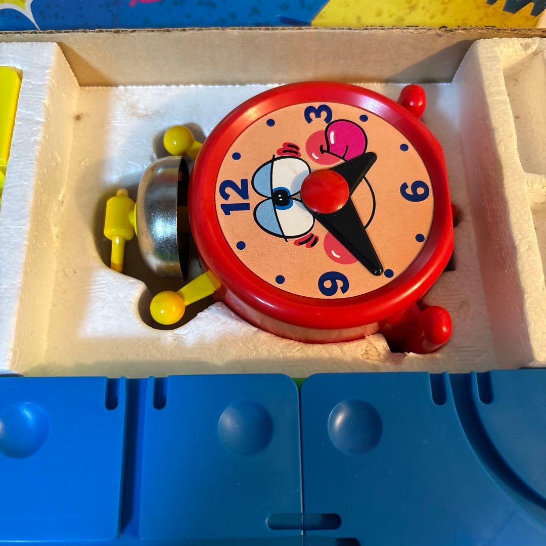 値下中 昭和レトロ 野村トーイ チクタクバンバン 赤い時計とパズルパーツ