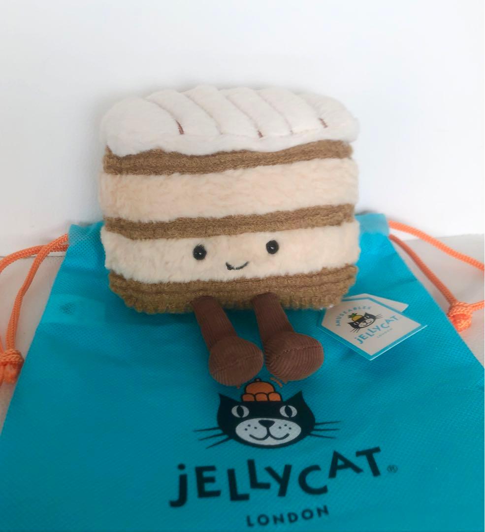 jellycat ジェリーキャット ミルフィーユ ぬいぐるみ デザート ケーキ